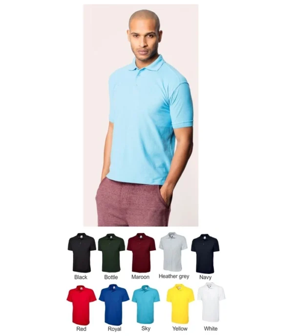 Uneek UC102 Heavyweight polo